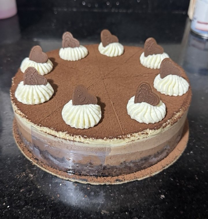 Whole Triple Chocolate Mousse Cake